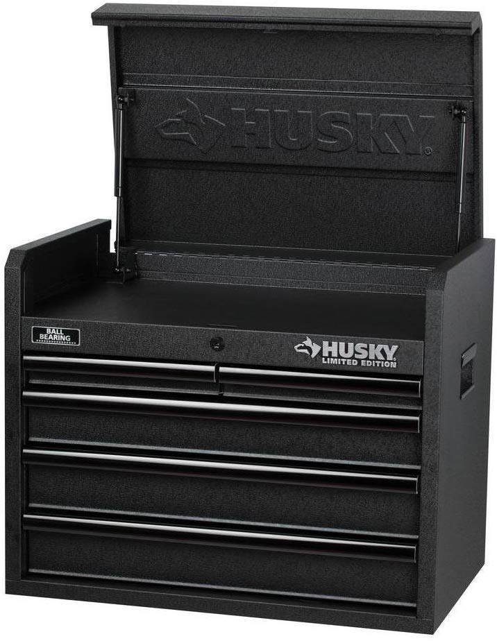 Husky 26 in. 5-Drawer Tool Chest, Textured Black – Pete's Tools