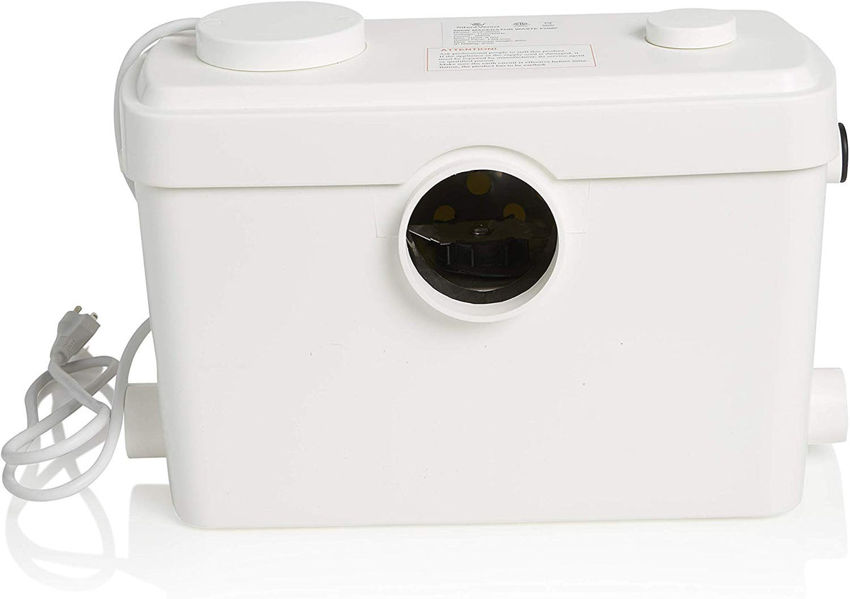 Silent Venus Upflush Systems, White Toilet Macerator Pump for Full Bat ...