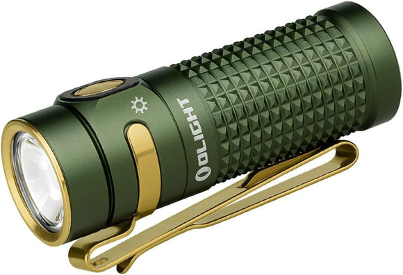 OLIGHT Baton4 Rechargeable EDC Flashlight, LED Pocket Light 1300 Lumens with Magnetic Charging Cable