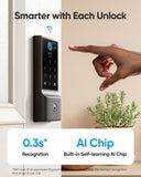 eufy Security Smart Lock with Fingerprint Scanner - Keyless Entry Deadbolt, Waterproof & Weatherproof