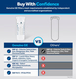 GE Appliances XWFE Refrigerator Water Filter - Genuine Replacement Filter