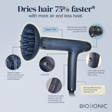 BIO IONIC SMART-X Professional Ionic Hair Dryer with Diffuser