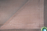 Watershed Innovations Heavy Duty Green Mesh Tarp with Grommets - UV Resistant Shade Cloth
