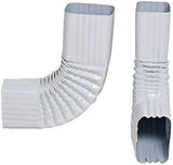 2x3 and 3x4 - Downspout Gutter Elbows - Choose from 30 Degree, 45 Degree, 75 Degree 90 Degree