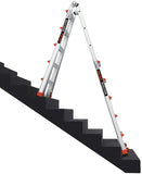 Little Giant Ladders, Revolution, M22, 22 ft, Multi-Position Ladder, Aluminum, Type 1A, 300, 300 lbs weight rating, (12022)