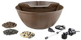 Aquascape 78325 AquaGarden Pond and Waterfall Kit Container Water Garden, Brown