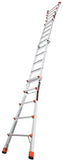 Little Giant Ladders, Revolution, M22, 22 ft, Multi-Position Ladder, Aluminum, Type 1A, 300, 300 lbs weight rating, (12022)
