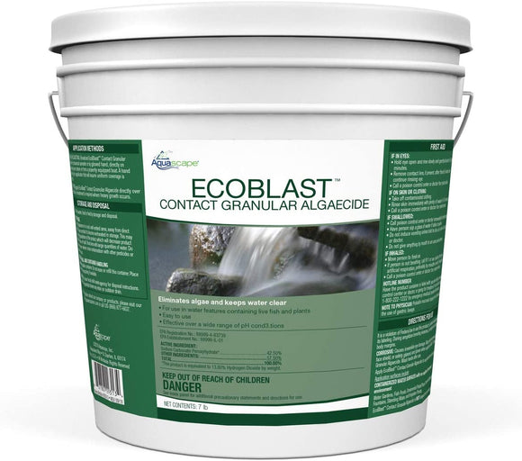 Aquascape 29313 EcoBlast Granular Algaecide for Pond, Waterfall, and Stream Features, 7 Pounds