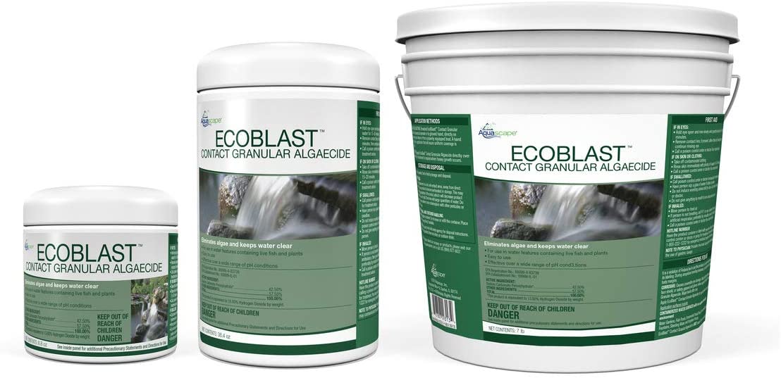 Aquascape 29313 EcoBlast Granular Algaecide for Pond, Waterfall, and S ...