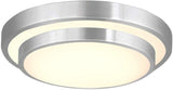 AFSEMOS 18W LED Ceiling Lights 3000K Warm White Ø 23cm Indoor Flush Mount Ceiling Lamp