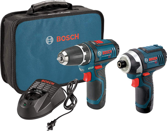 Bosch Power Tools Combo Kit CLPK22-120 - 12-Volt Cordless Tool Set