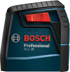 Bosch Self-Leveling Cross-Line Red-Beam Laser Level GLL 30