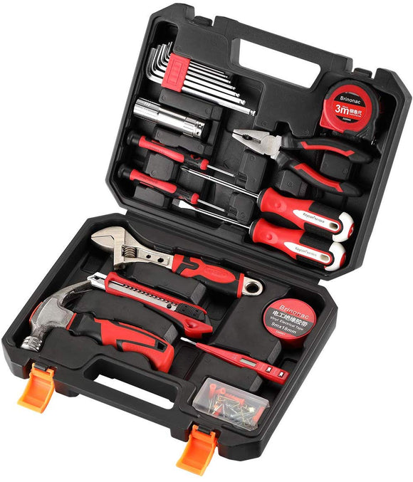 Brinonac 41-Piece Tool Set General Household Home Repair Hand Tools Kit