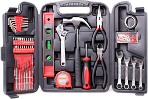 CARTMAN 136-Piece Tool Set - General Household Hand Tool Kit
