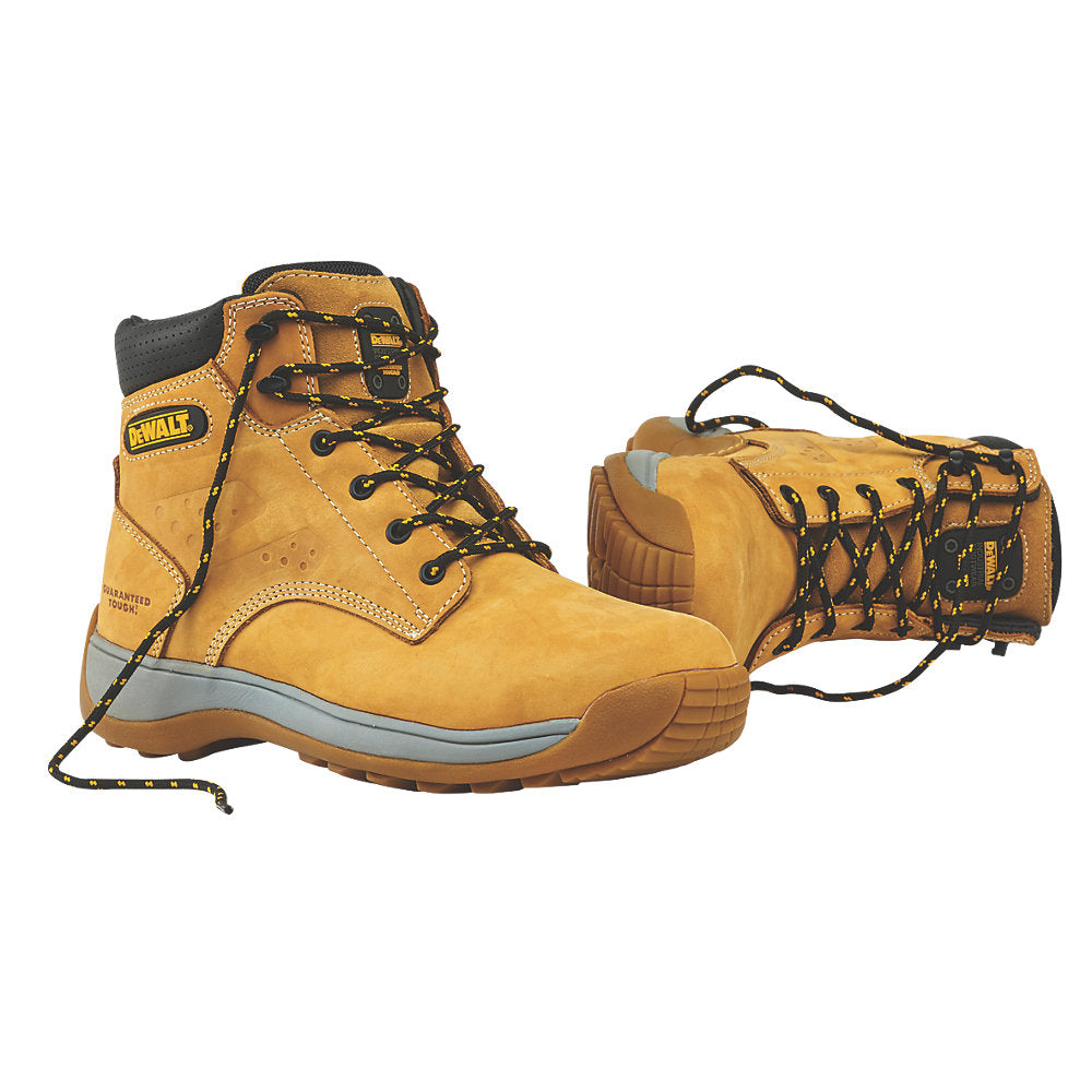 DEWALT BOLSTER SAFETY BOOTS HONEY SIZE 9 Pete s Tools Home Improvement