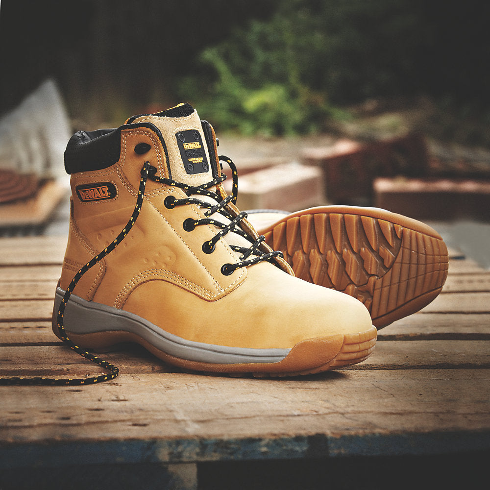 Dewalt bolster safety boots honey size 9 outlet