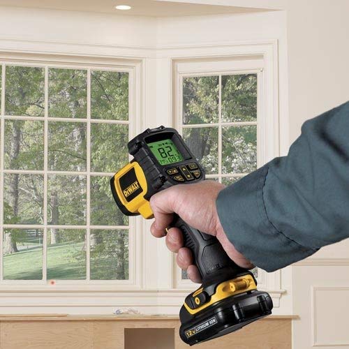 Dewalt dct414s1 12v max infrared thermometer kit discount