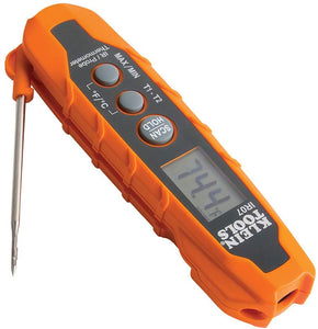 Klein Tools IR07 Dual Infrared (IR) and Probe Pocket Size LCD Digital Thermometer