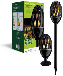 Luceco LED Flame Torch Light, Waterproof. Garden, Patways, Entrance Area