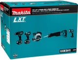 Makita XT505 18V LXT Lithium-Ion Cordless 5-Pc. Combo Kit