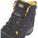 SITE FORTRESS SAFETY BOOTS BLACK SIZE 9