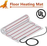 Seal 120V Radiant Underfloor Heating System, Easy to Install Self-adhesive Heating