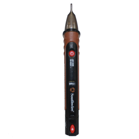 Southwire Tools & Equipment 40136N NCV Pen Type Detector with Flashlight, 50-600V AC Pro