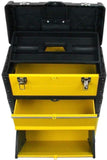Stalwart Oversized Portable Tool Chest, Three Tool boxes in One