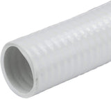 Sun2Solar 1.5 Inch Diameter x 50 Feet Length Flexible PVC Hose | Flexible Pipe White Schedule 40 PVC