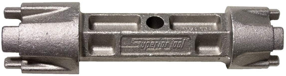 Superior Tool 06020 Tub Drain Wrench (Dumbell Wrench)-Dual Ended Drain Wrench