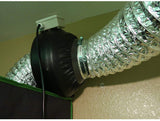 VIVOSUN 6 Inch 25 Feet Non-Insulated Flex Air Aluminum Ducting