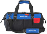 WORKPRO 18-inch Close Top Wide Mouth Storage Tool Bag