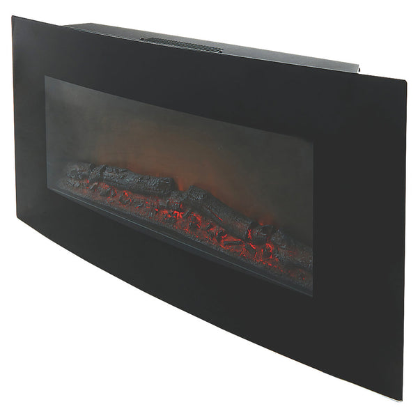 BLYSS DOVHY BLACK REMOTE CONTROL WALL-MOUNTED ELECTRIC FIRE – Pete's Tools  u0026 Home Improvement