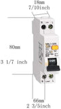 ezitown Residual Current Breaker RCBO With Overload Protection 10A Circuit Breaker